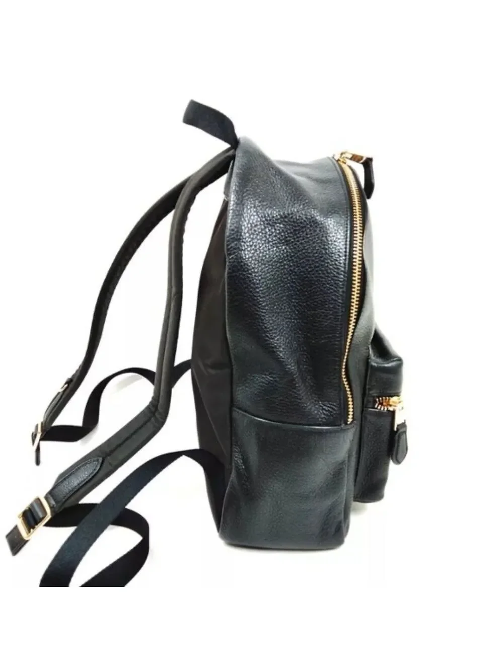 100% Authentic COACH Black Leather Backpack Bag